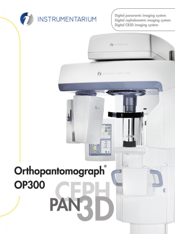 Orthopantomograph OP300 3D pan imaging by Intrumentarium.